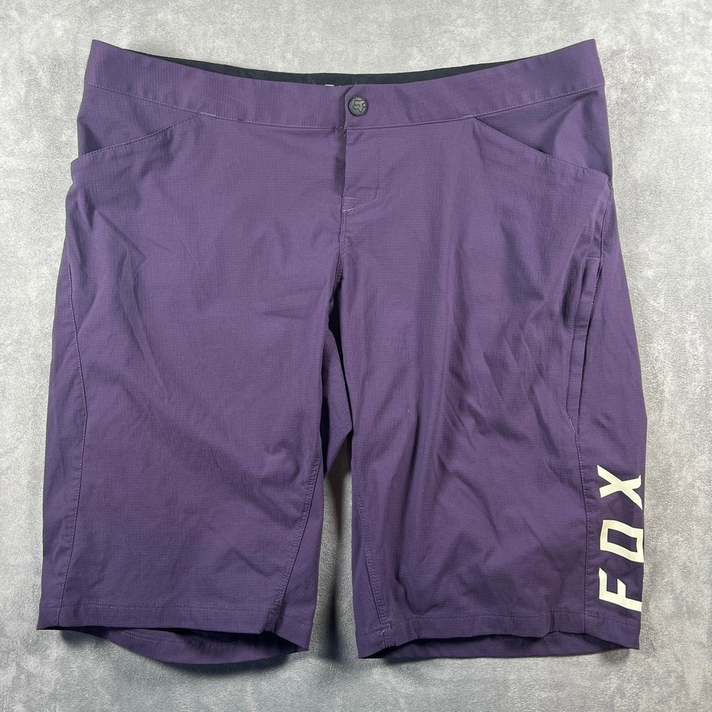 Fox Racing Ranger Mens Mountain Bike Shorts Purple Size Large MTB Trail Riding